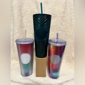 Starbucks Set of 3 GUC Tumblers